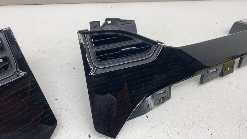 ⭕12-20 Tesla Model S SET of Front Center Dash Air Vent Grillle Trim 10
