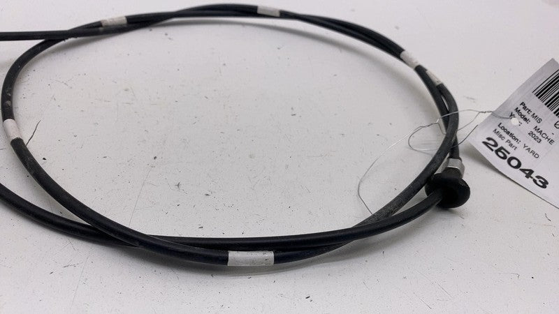 LJ8B16B975A0 ⭕ 21-23 Ford Mustang Mach-E Hood Bonnet Release Opener Cable Line LJ8B-16B975-A0