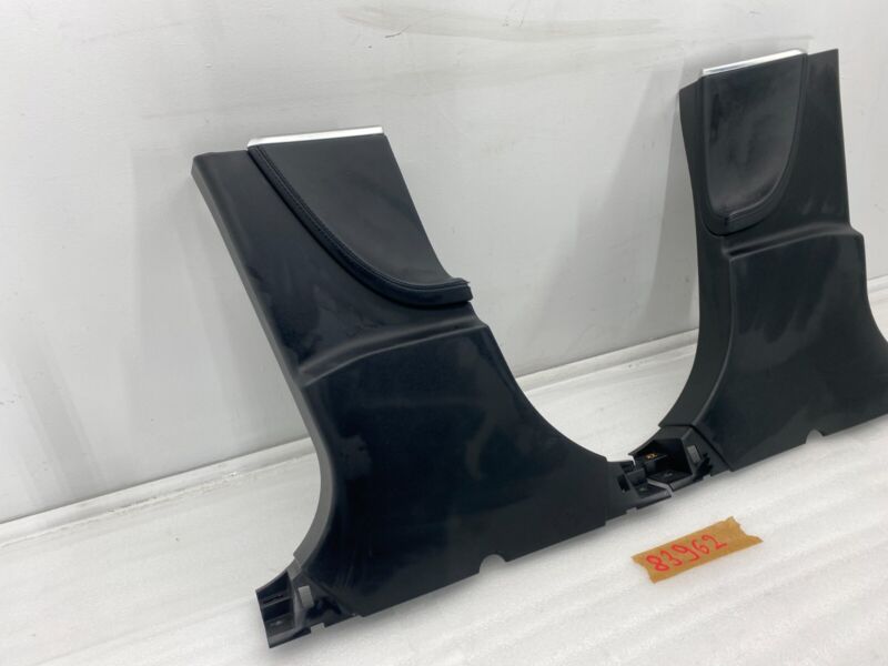 100252308C 2012-2015 Tesla Model S MS PAIR Left & Right B-Pillar Lower Trim Cover Panel OEM