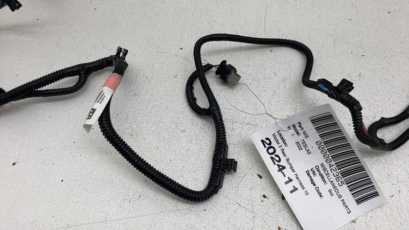106795900E ⭕ 2017-2023 Tesla Model 3 M3 Rear Bumper Wiring Harness Cable Wire 1067959-00-E