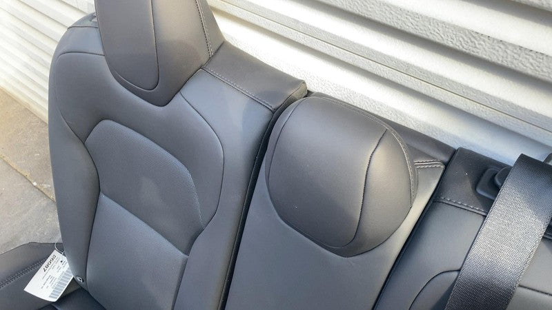 ⭕ 2024-2025 Tesla Model 3 Rear 2nd Row Black Leather Seat Upper + Lowe