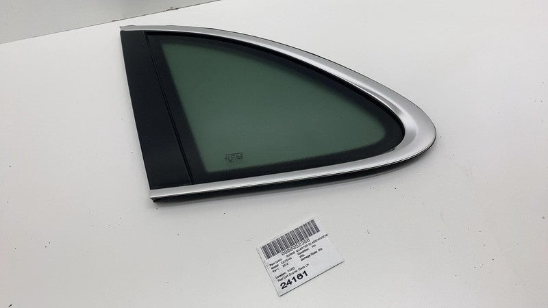 7P5845297 2011-2018 Porsche Cayenne Rear Driver Side Quarter Corner Window Glass Left LH