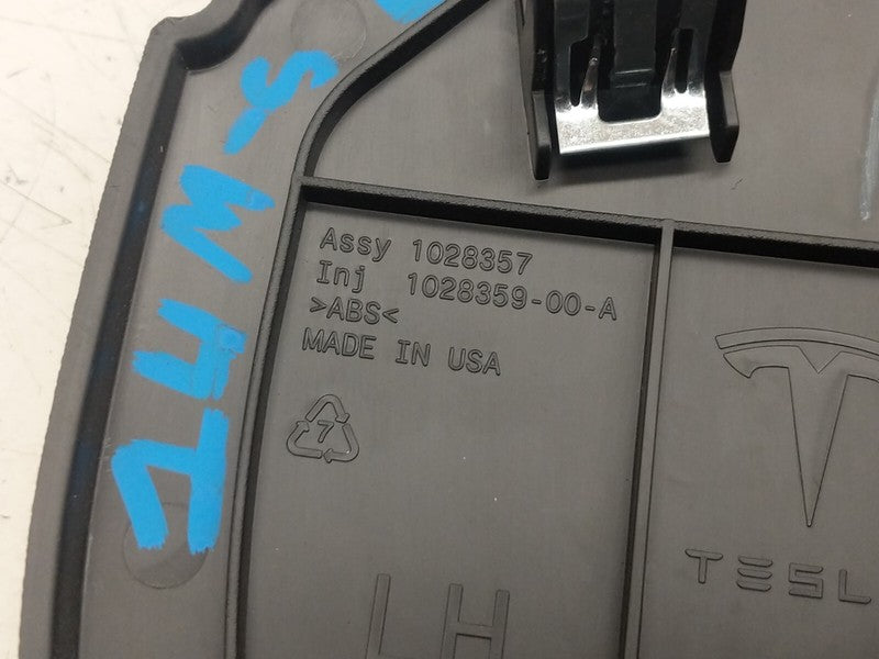 1028359 00 A ⭕12-20 Tesla Model S Front Driver Dash Trim Antenna Cover Trim Left 1028359-00-A