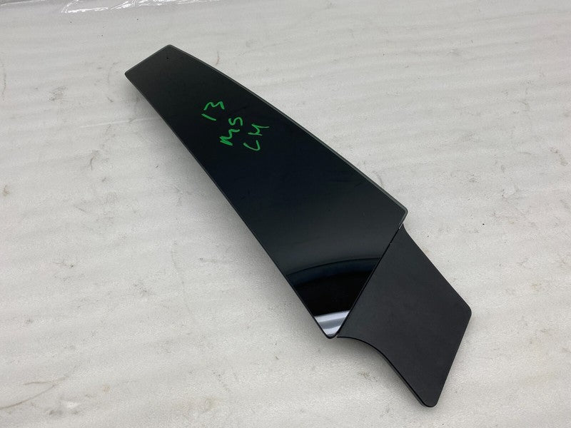 14942 ⭕ 2012-2015 Tesla Model S Driver Side B-Pillar Molding Applique Glass Trim Left
