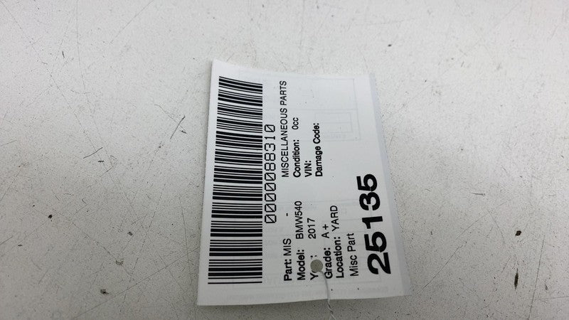 ⭕ 17-20 BMW 540i Rear Left C-Pillar Upper Quarter Cover Trim Panel 514