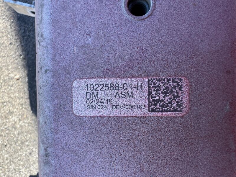 Does not apply 2012-2016 Tesla Model S Front Left Quarter Panel Fender Apron Frame Cut Red PPMR
