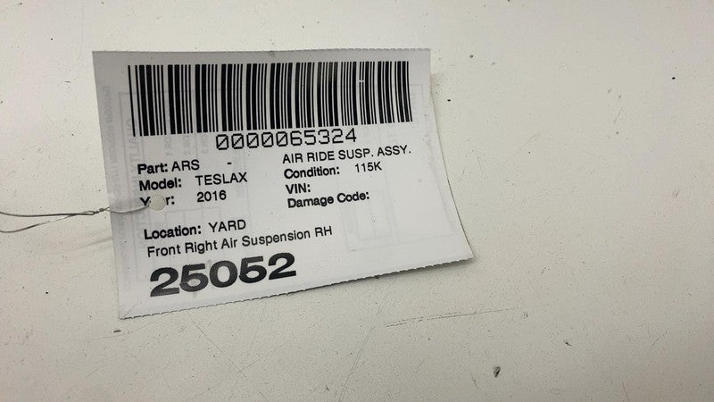 102736100E ⭕15-18 Model X Front Right Air Suspension Shock Spring Absorber AWD 1027361-00-E
