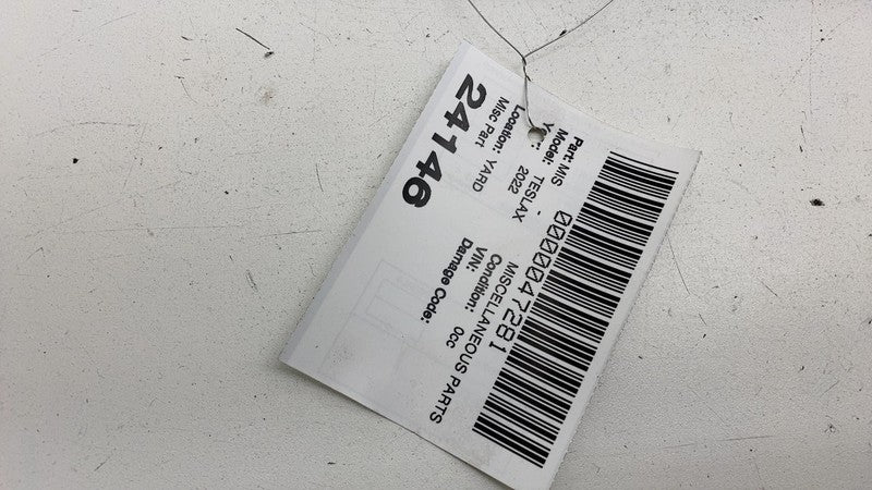 ⭕ 21-23 Model X Rear Left Door Spine Plastic Race Track Trim Panel 110