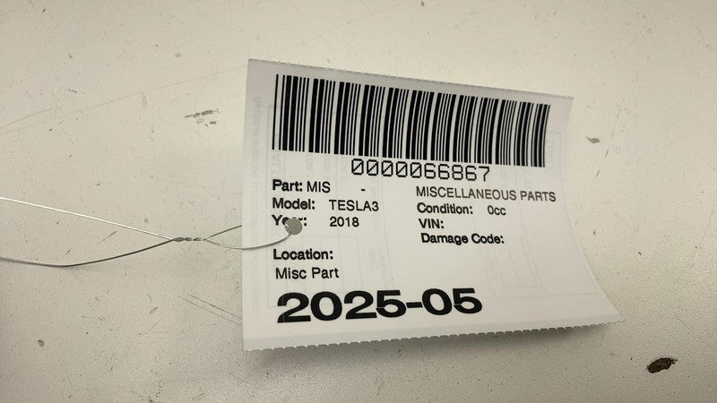108629990H ⭕ 2017-2023 Tesla Model 3 M3 Right B-Pillar Lower Trim Cover Panel 1086299-90-H