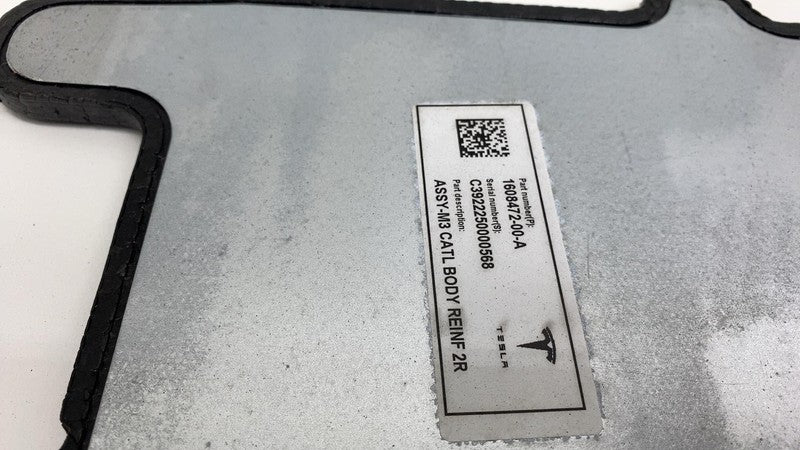 2017-2023 Tesla Model 3 Body Reinforcement Plate w/ Foam Assembly 1608