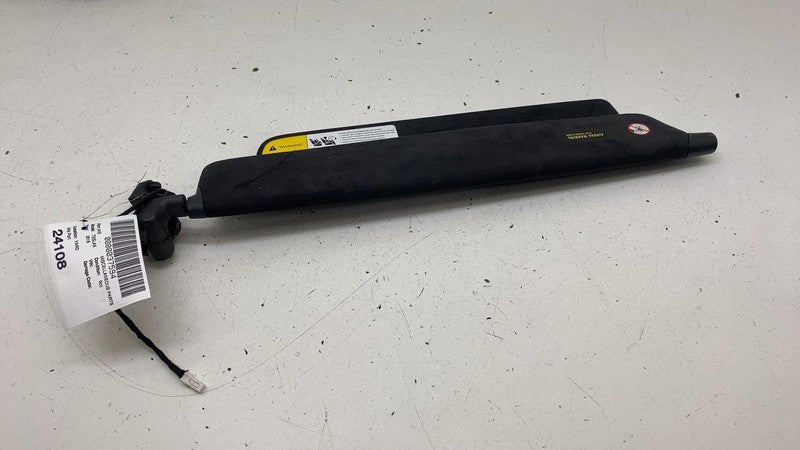 1108417-06-C ⭕16-23 Tesla Model X Front Left Windshield Sun Visor Black Sunvisor 1108417-06-C