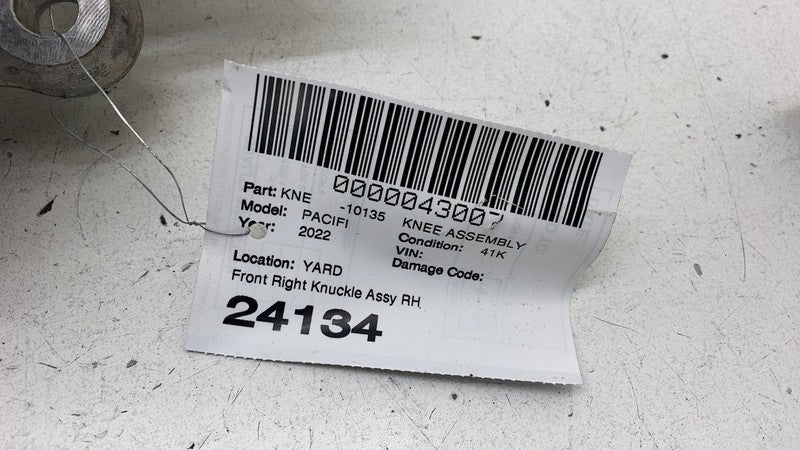 ⭕ 2017-2024 Chrysler Pacifica Front Passenger Spindle Knuckle Assembly