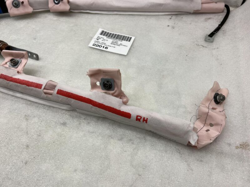 1005262-00-D 2012-2020 Tesla Model S MS Right Passenger Roof Curtain Airbag OEM RH 1005262-00