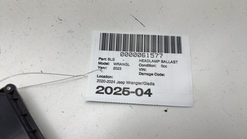 1472001169 ⭕ 20-24 Jeep Wrangler Left or Right Headlight Ballast Control Module 1472001169