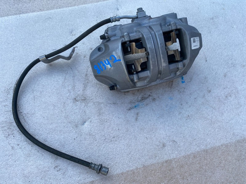 1188621 00 B ⭕ 20-23 Model Y MY Front Driver Side Caliper with Brake Line Left 1188621-00-B
