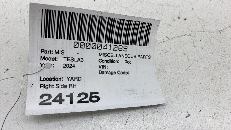 191098600D ⭕ 24-25 Model 3 Rear Right Primary Body Weatherstrip Rubber Seal RH 1910986-00-D