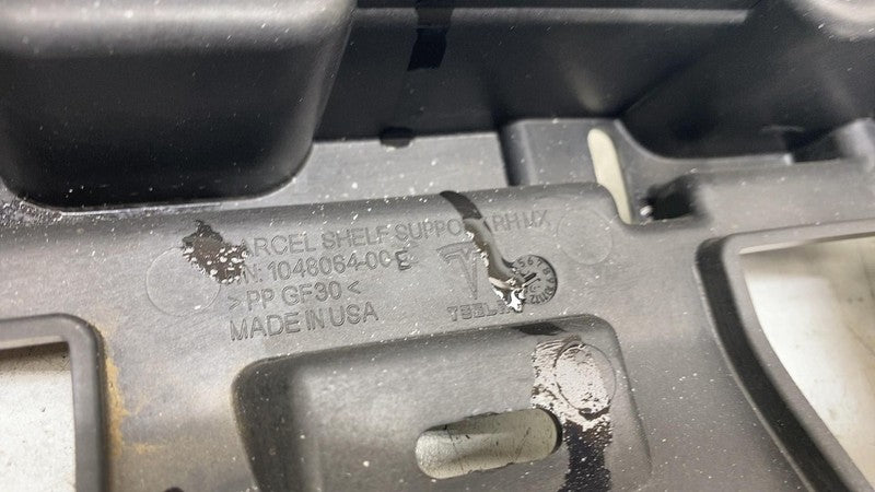 ⭕ 16-20 Model X Rear Right Trunk Parcel Shelf Support Bracket Panel 10