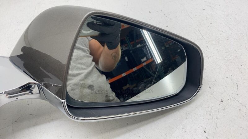 Does not apply 2012-2015 Tesla Model S Front Right Exterior Rear View Door Mirror Brown - PPTI