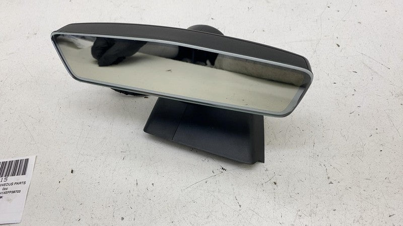⭕ 12-15 Model S Front Windshield Interior Rear View Mirror w/ Cover 60