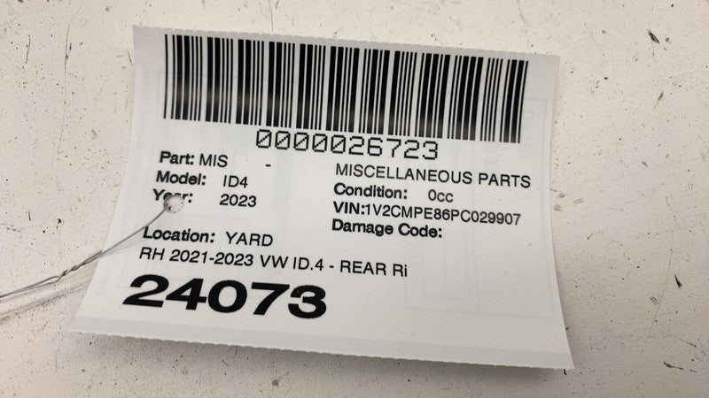 ⭕2021-2023 Volkswagen ID.4 Rear Passenger Window Control Module Right