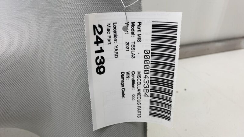 2017-2023 Tesla Model 3 Panoramic Sunroof Ceiling Moon Roof Headliner Trim Assy