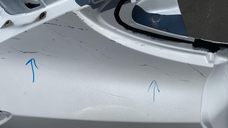 ⭕ 21-23 Tesla Model 3 Rear Right Quarter Panel Structural Frame Cut White PPSW