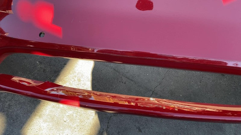 ⭕ 20-23 Model Y Front Bumper Cover Red - PPMR w/ Park Sensor Type 1493