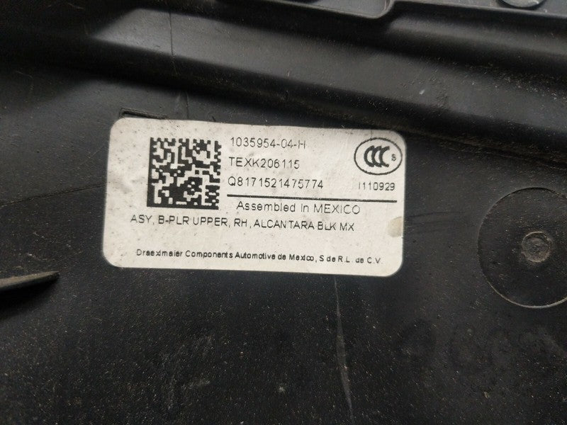 1035954 04 H ⭕16-20 Model X MX Upper Passenger Side RH B-Pillar Trim Cover Right 1035954-04-H