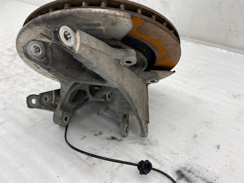 600702300B ⭕ 12-15 Model S Rear Left Spindle Knuckle w/ Shield & Wheel Hub RWD 6007023-00-B