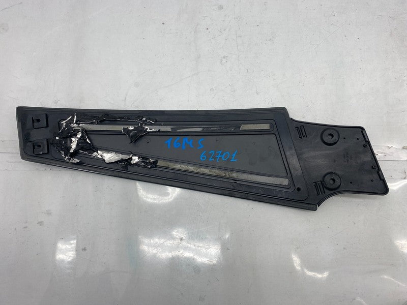 ⭕ 12-15 Tesla Model S Passenger Side B-Pillar Molding Applique Glass Trim Right