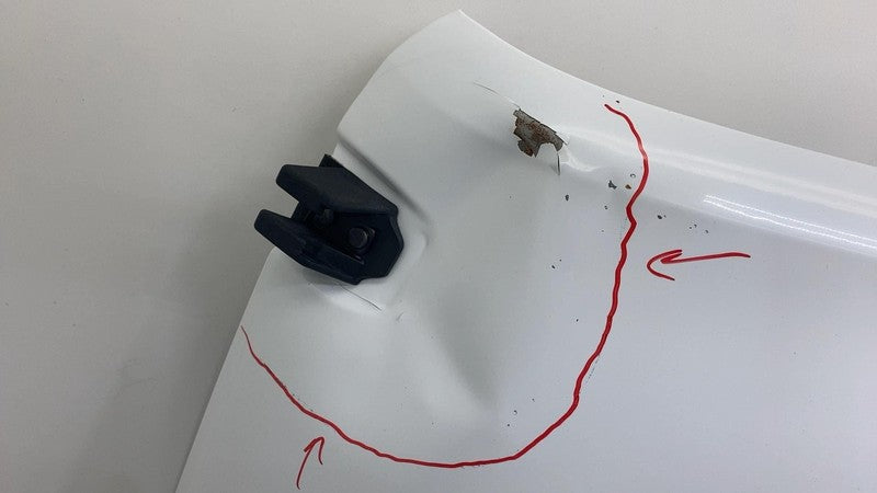 ⭕ 2013-2017 Jeep Wrangler Front Bonnet Hood Shell Panel OEM White PW7