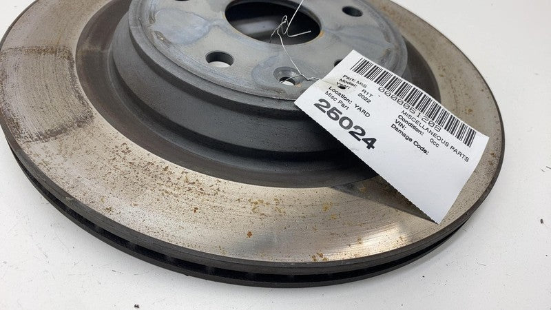 ⭕ 2022 2023 2024 Rivian R1T R1S Rear Left or Right Brake Disc Rotor Assy LH = RH