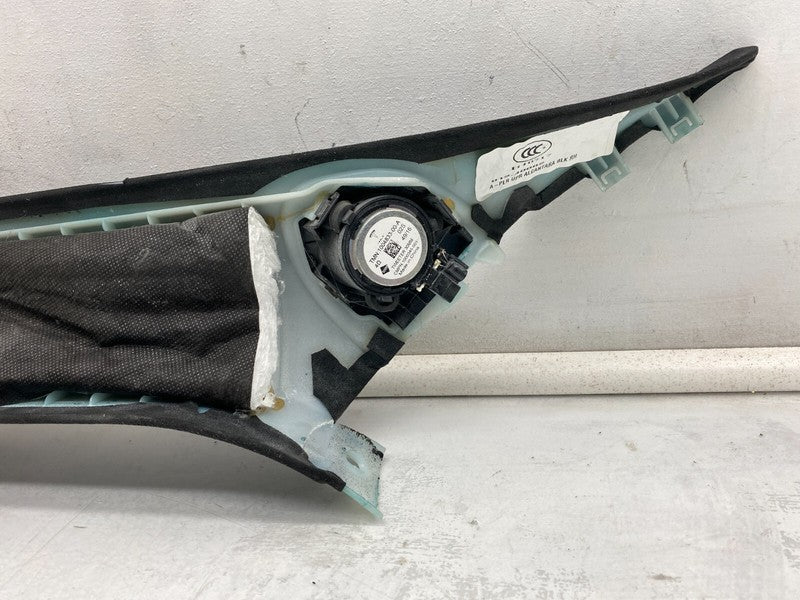 100483300A 12-20 Model S Front Right A-Pillar Upper Trim Cover Panel + Speaker 1002440-02-K