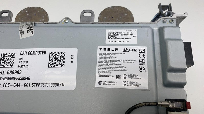 1787419-00-G ⭕ 24 25 Model Y CAR COMPUTER FUSED HARDWARE 4.0 MCU 1787419-00-G
