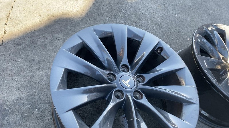 ⭕ 16-20 Tesla Model S MS Wheel Rim 19" inch 19x8.0 J +40MM 10-Spoke 10