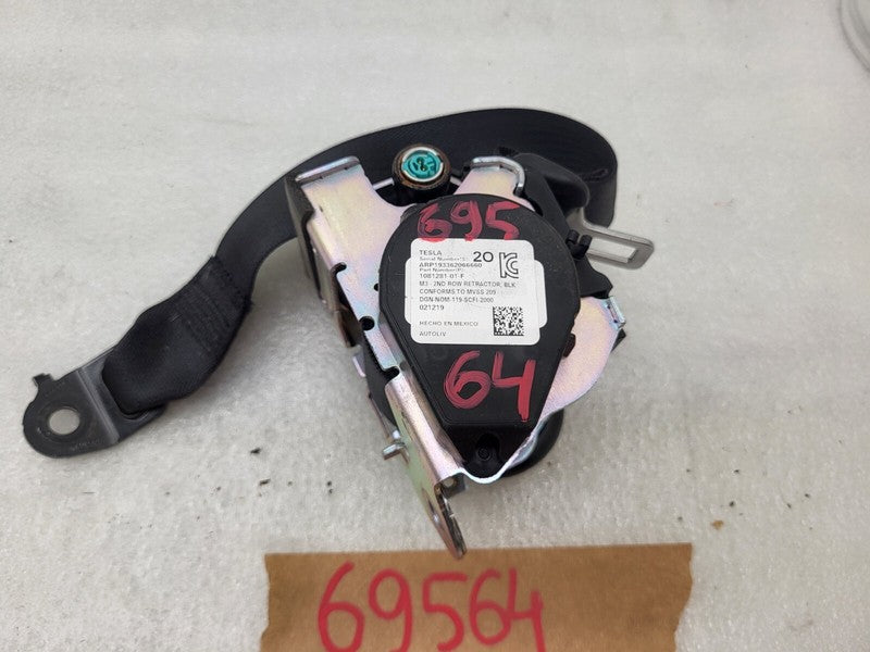 108128101F ⭕17-23 Tesla Model 3 Rear Left or Right 2nd Row Seat Belt Retractor 1081281-01-F