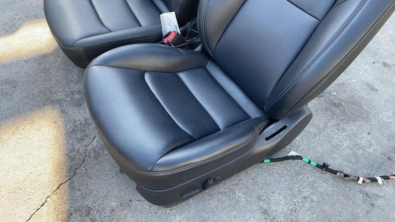 ⭕ 2017 2018 2019 2020 Tesla Model 3 Set Front Left & Right Seat Assembly Black