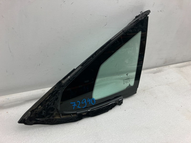 E6 43R-008010 ⭕ 16-20 Tesla Model S Rear Passenger Side Quarter Fixed Glass Right 1051821-99-A