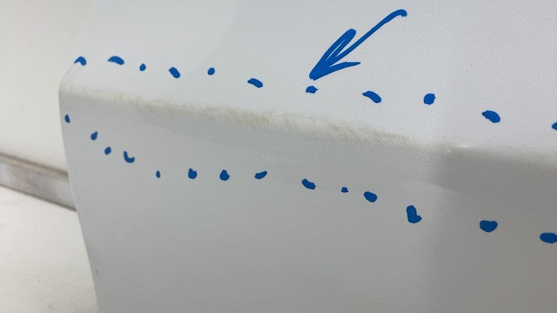 ⭕ 20-26 Tesla Model Y MY Rear Driver Side Door Shell Panel Left White