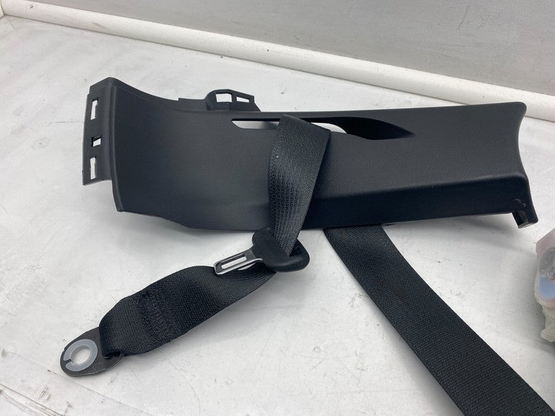 102313600C ⭕ 12-15 Model S Rear Left C-Pillar Middle Trim Cover w/ Seat Belt 1023136-00-C