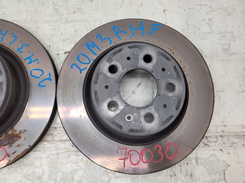 ⭕ 2017-2023 Tesla Model 3 M3 Front PAIR Left & Right Brake Disc Rotor Assembly