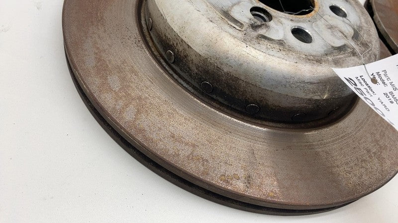 2017-2020 BMW 530e 530i G30 PAIR Rear Left & Right Brake Disc Rotor Assembly OEM