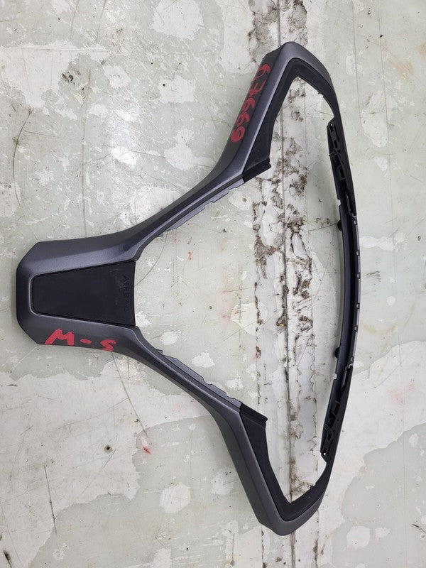 2507650 2016-2020 Tesla Model S MS Front Steering Wheel Surround Trim Mold Bezel Molding