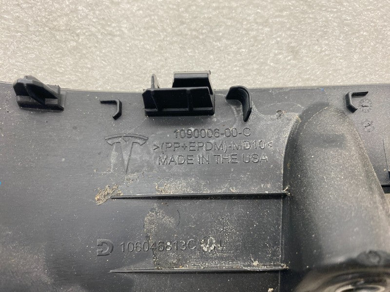 109000600C ⭕ 17-23 Model 3 Front Left Door Bolt Cover Ambient Light Map Pocket 1090006-00-C