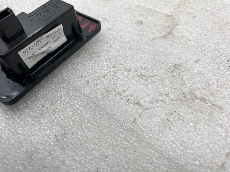 1034341 ⭕ 12-23 Model S X Rear Bumper Left = Right License Plate Lamp Light 1034341-00-A