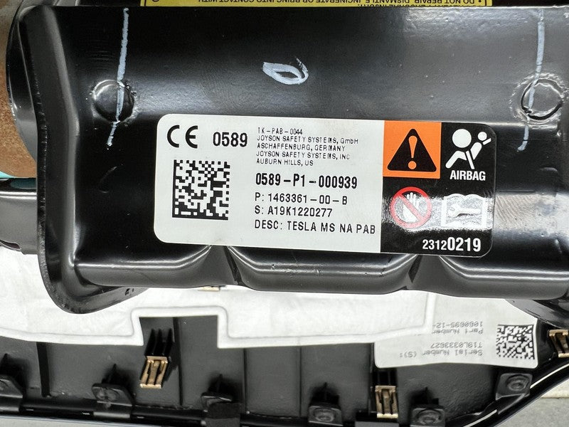 2012-2020 Tesla Model S Dashboard Instrument Panel Dash Trim Cover Black Assy