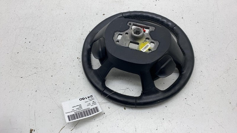 2013-2018 Ford C-Max Front Driver Steering Wheel Leather Black w/ Cont