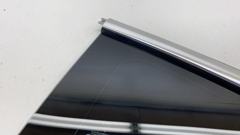 108070300H ⭕ 2017-2020 Tesla Model 3 Rear Left Quarter Fixed Window Glass LH 1080703-00-H