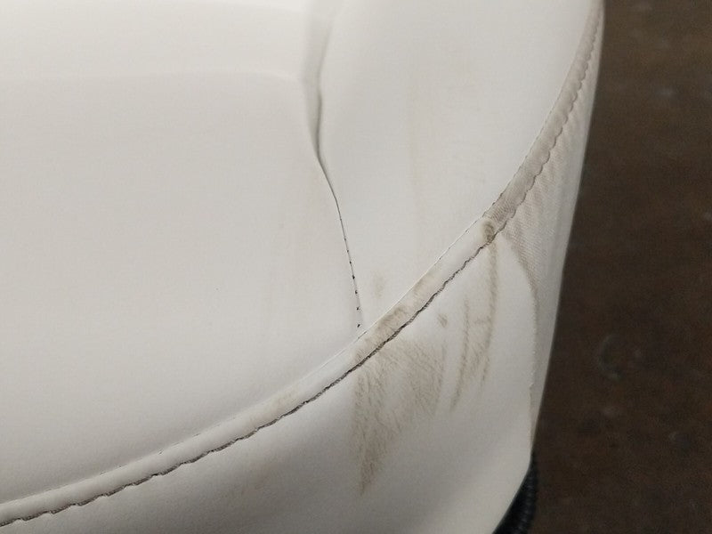 ⭕ 2017-2022 Tesla Model 3 Front Passenger Side 1st Row Seat Leather White Right