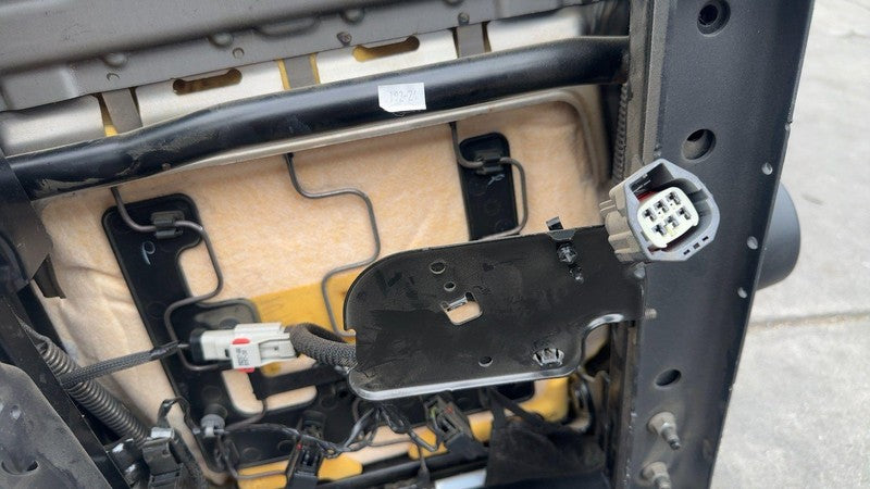 ⭕ 11-17 Jeep Wrangler Front Driver Side 1st Row Bucket Seat Black Leat